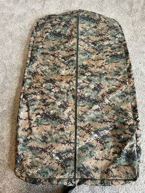 USMC US Marine Marpat Woodland Camo Travel Field Hanging Garment Bag Waterproof